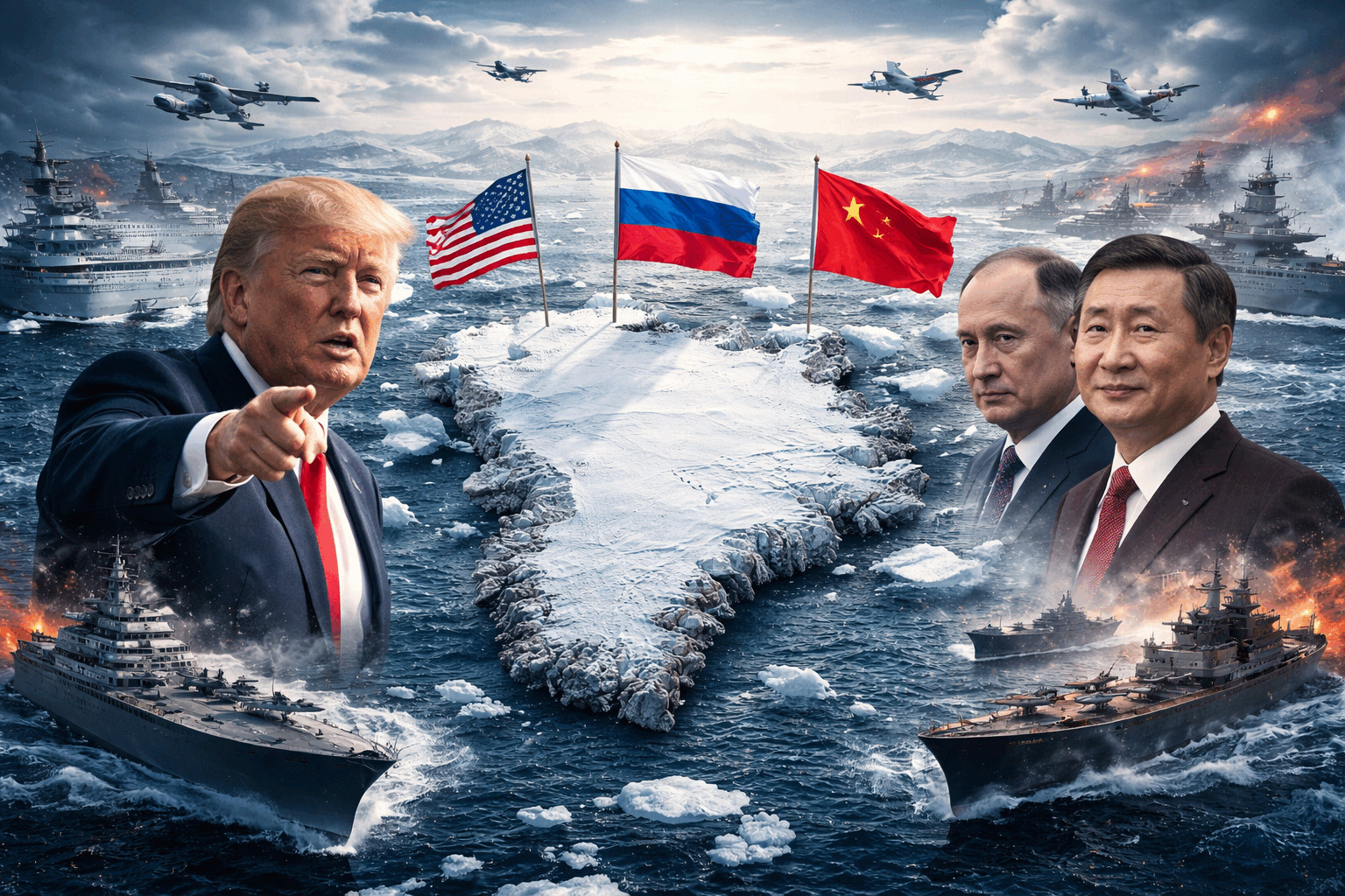 Grønland mellem stormagter: USA, Rusland eller Kina