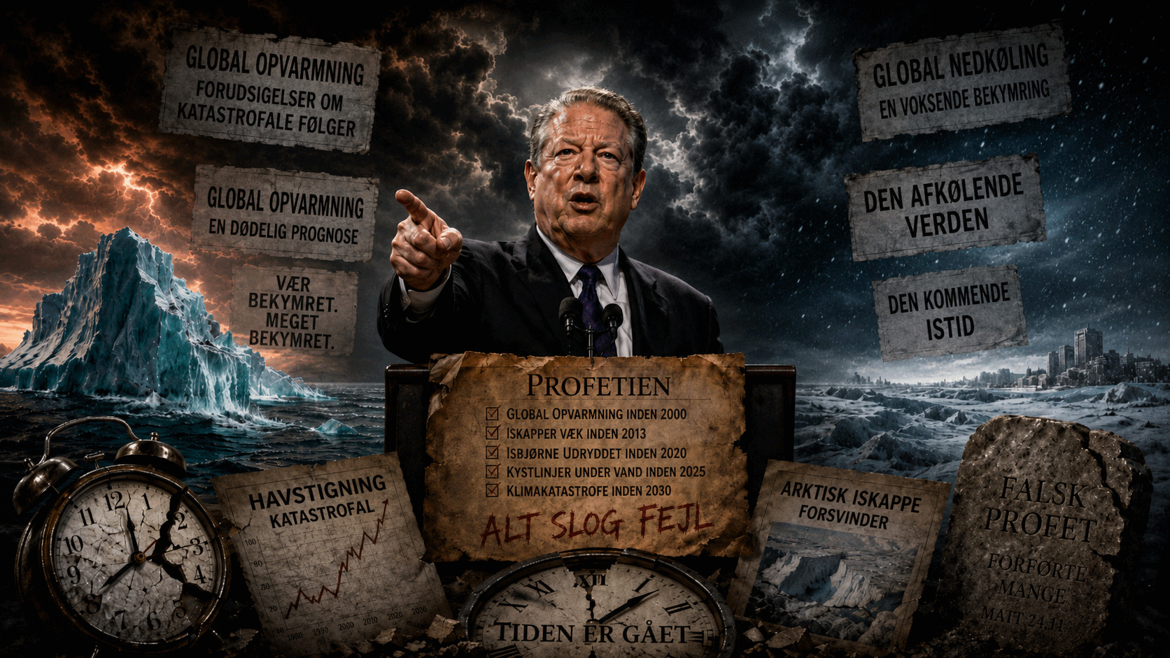 Al Gore og klimavidenskabens evige ret til at tage fejl