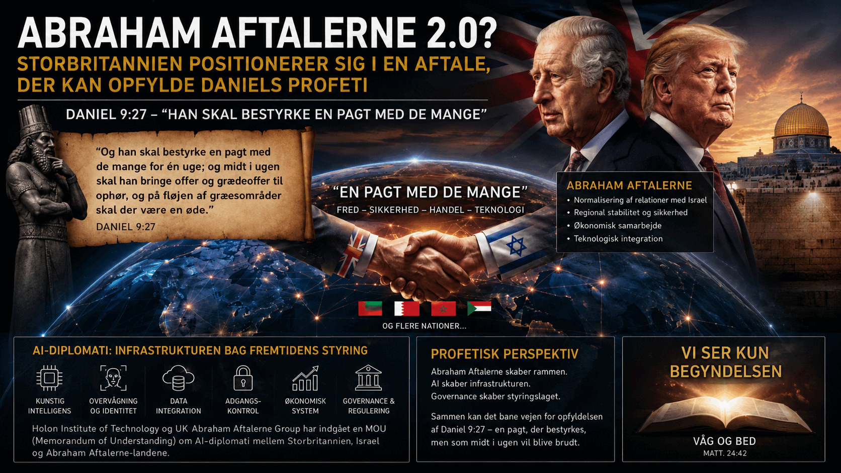 Storbritannien, Trump og Abraham Accords 2.0: 